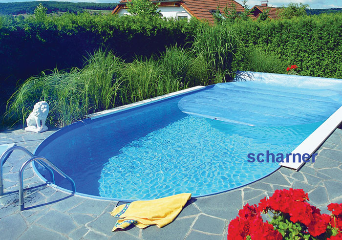 Poolleiter Leiter Einbau 4stuf. Edelstahl Schwimmbecken | eBay